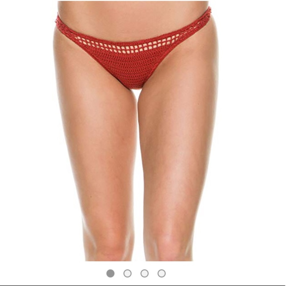 Billabong Crochet Hippie Hooray Bikini Bottom
